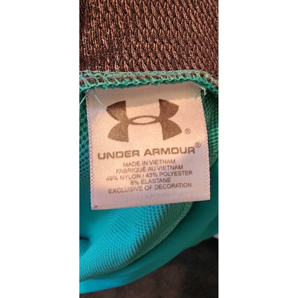 Under Armour Womens Jacket Full Zip Athletic Training Teal Size Small Pockets - Picture 9 of 9